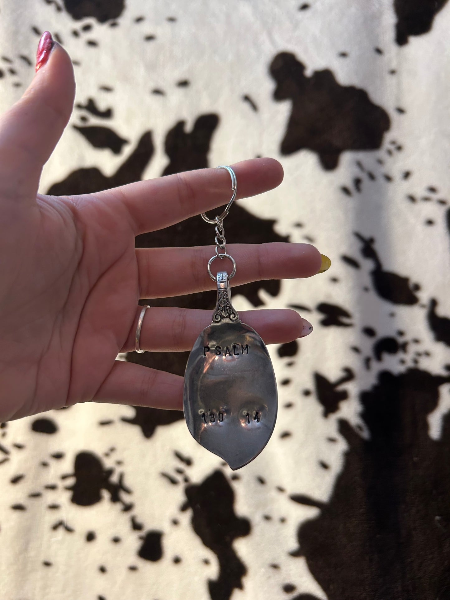 Psalm 139:14 Keychain