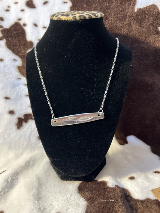 Falling leaves necklace