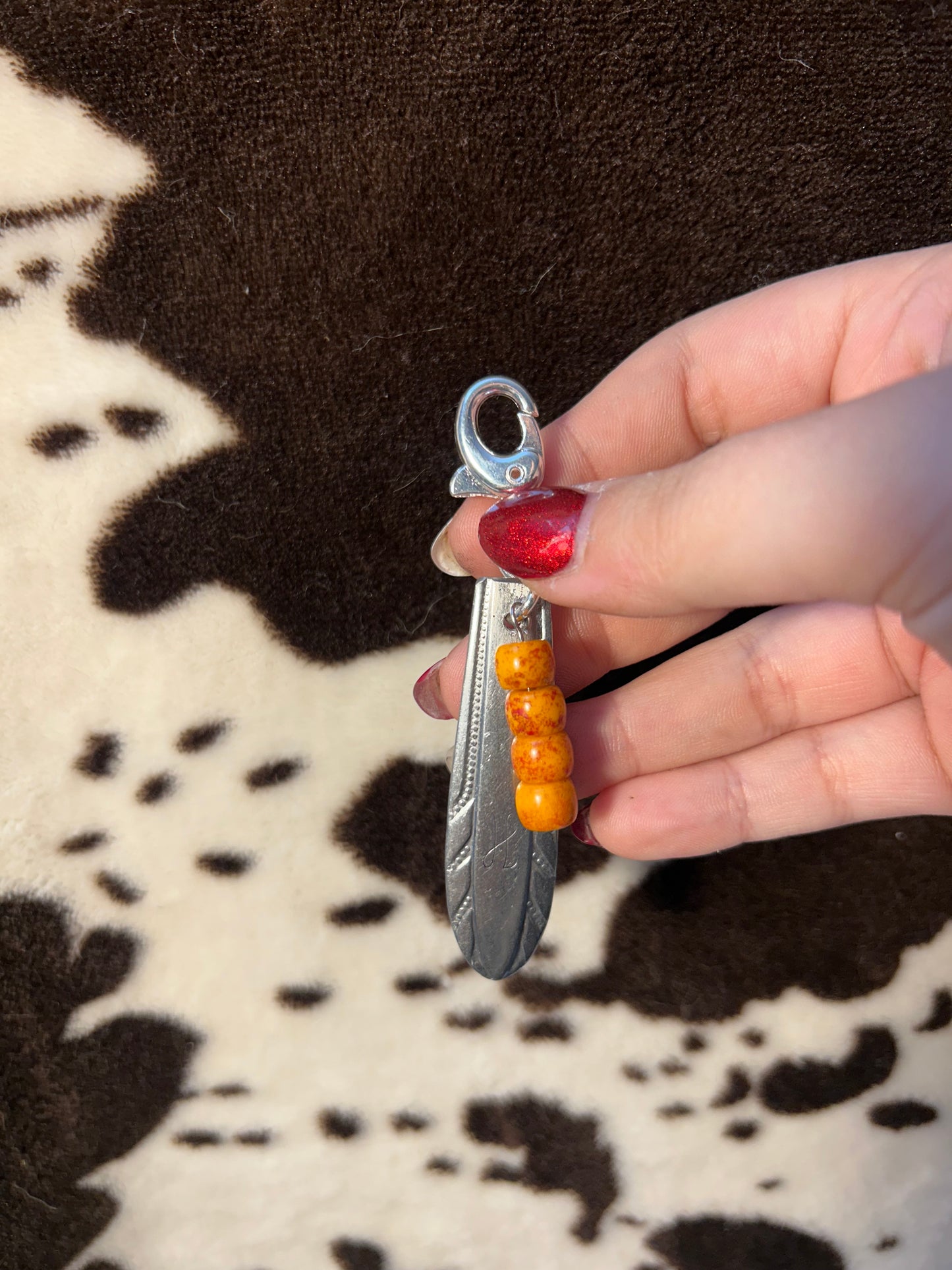 H Engraved Keychain