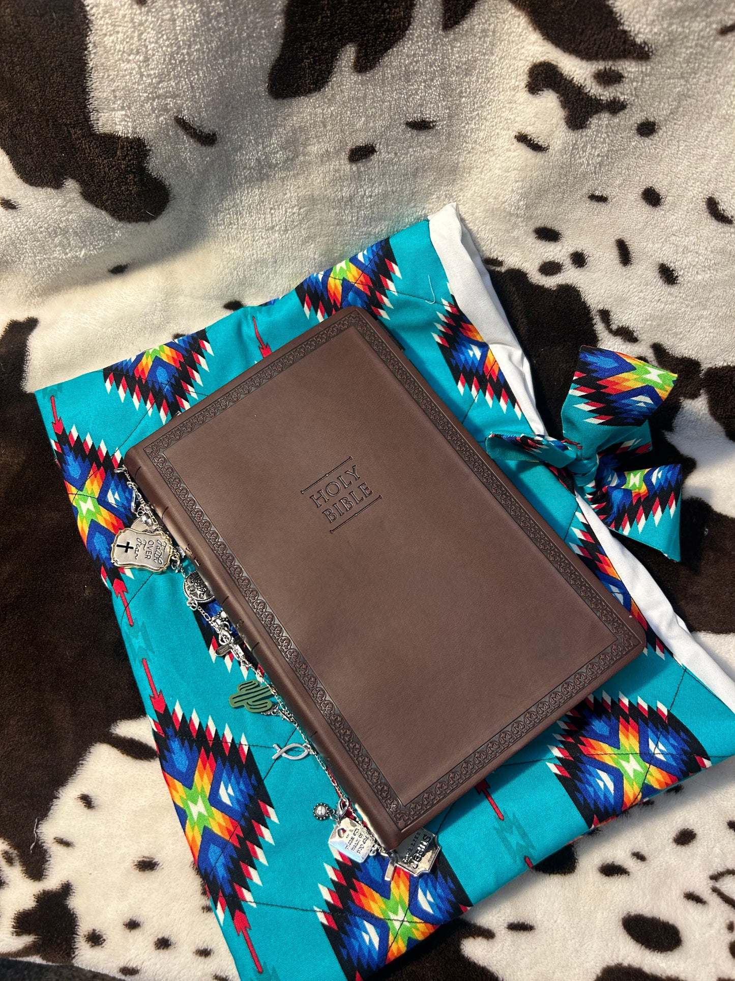 Turquoise Book/Bible Sleeve