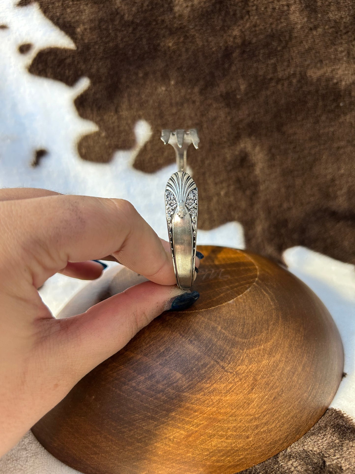 Flower field bangle