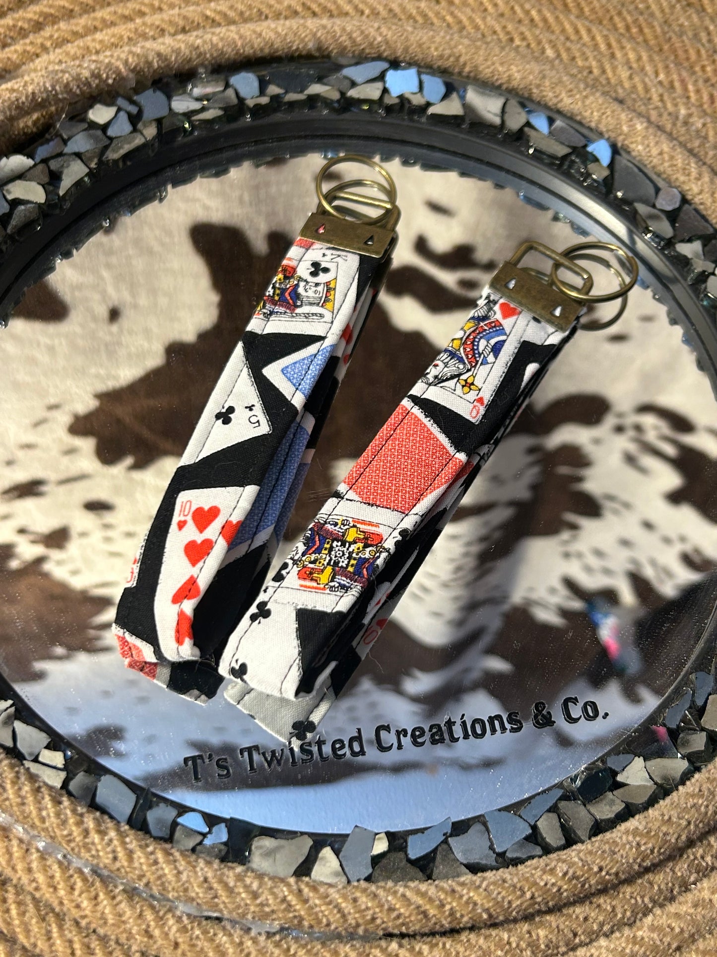 Card deck keychain