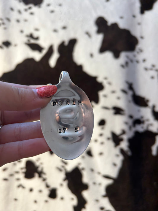Psalm 37:5 Keychain