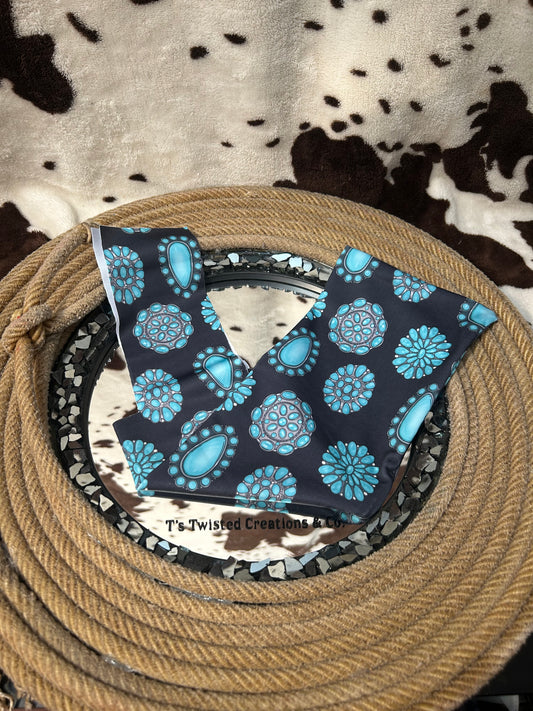 Turquoise Concho Tailbag