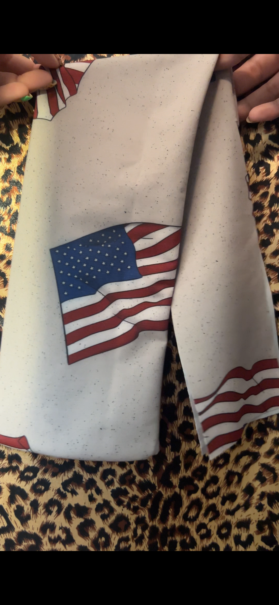 American Flag Tailbag
