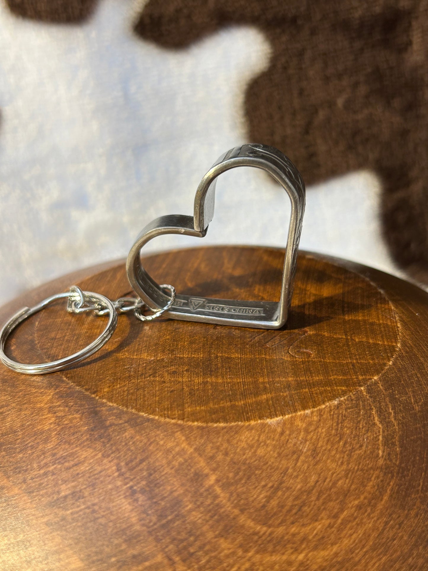 Heart keychain
