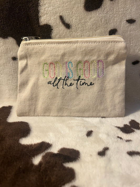 God is good pouch
